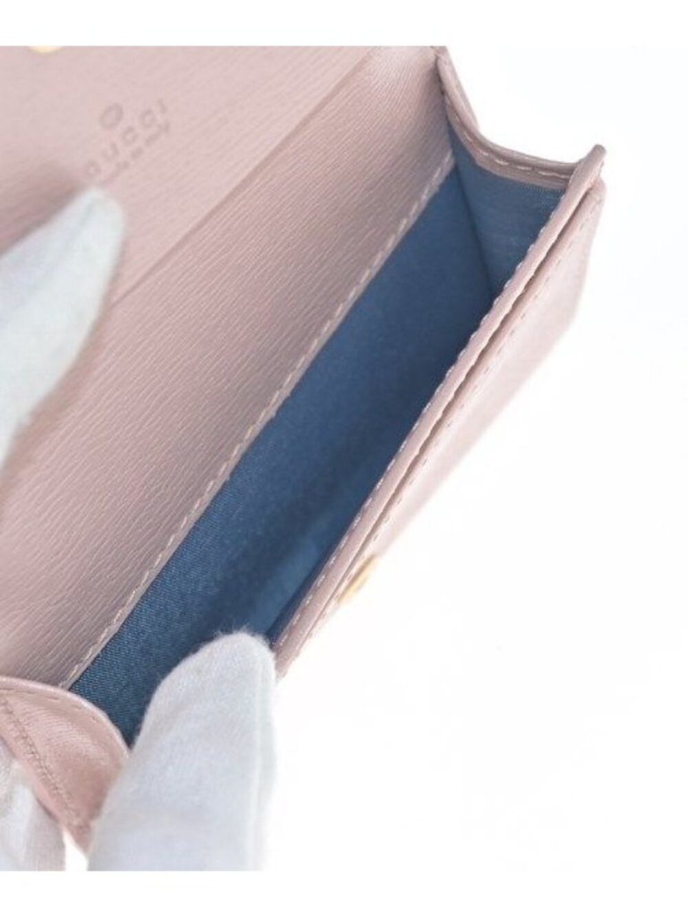 Gucci Script Logo Card Case - Picture 4 of 7
